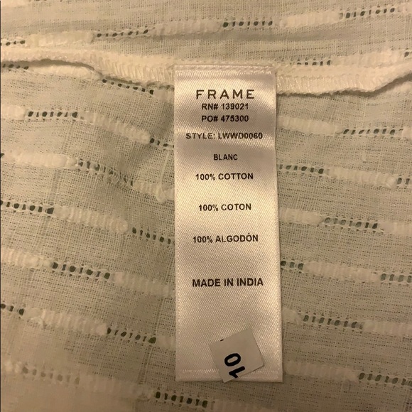 NWT Frame Denim wrap dress - Picture 4 of 6